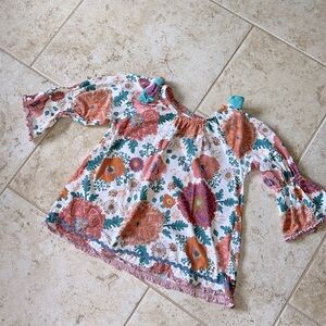 Floral Matilda Jane 3/4 sleeve top